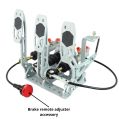 Pedalbox Eco Class Floor Mount Compact RacingPedalBoxes - Gray-2