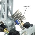 Brake Pedal Formula Student for Double Master Cylinders Floor Mount RacingPedalBoxes-3