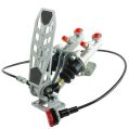 Bremspedal mit einstellbarem Winkel Bodenmontage RacingPedalBoxes-3