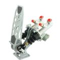 Bremspedal mit einstellbarem Winkel Bodenmontage RacingPedalBoxes-1