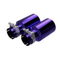 Titan-Auspuffblenden Violett Restomotive-4