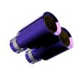 Titan-Auspuffblenden Violett Restomotive-9