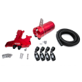 Oil Catch Can Kit Small RTMG Performance for 1.8 / 2.0 TSI - Red AN10-1