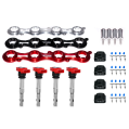 RTMG Performance R8 Zündspulen Kit für TU5 NFU NFX Peugeot 106 Rallye Citroen Saxo VTS C2 VTS Rot-2