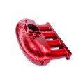 RTMG Performance Billet Aluminium Ansaugkrümmer V2 mit Delete Kit und Einspritzleiste für 2.0 TSI TFSI EA888 Gen 4 Rot-4
