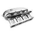 RTMG Performance Billet Aluminium Ansaugkrümmer V2 mit Delete Kit für 2.0 TSI TFSI EA888 Gen 4 Silber-2