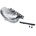 RTMG Performance Billet Aluminium Ansaugkrümmer V2 mit Delete Kit und Einspritzleiste für 2.0 TSI TFSI EA888 Gen 4 Silber-3