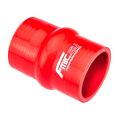 Silikonschlauch Wulstverbinder 1-fach Hump 102mm Rot-2