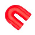 Silikonbogen 180°Grad 54mm Silikonschlauch Rot-3