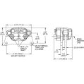 Wilwood 120-11644 SC10 Universal Schwimmhalterung Bremssattel 2 Kolben-2