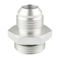 Aluminum fitting adapter for oil cooler Setrab with o-ring M22 x -8JIC (-8AN)-2