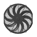 Axialer Drucklüfter SPAL 12V VA10-AP9/C-25S 305 MM-1