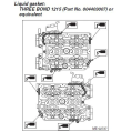 Halbmond-Dichtung Zylinderkopf 11051AA070 für Subaru-2