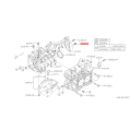 Bolt 2 Oil Guide Plate Cylinder Block Case 800406150 for Subaru-2