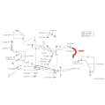 Schlauch Kurbelgehäuseentlüftung Ventildeckel zur Leitung Links 99081AA060 für Subaru-2