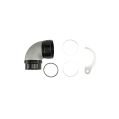 LockSleeve Turbo Adapter Verdichteraustritt 2,50″ auf 90°-Schlauchanschluss 2,50″ Turbosmart-5