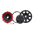 Twin Disc Clutch UniClutch Track With Flywheel For Nissan Skyline Late R32 GTR R33 GTR R34 GTT (Pull type)-1
