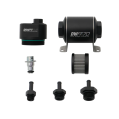 DWFFR-X 70mm Kraftstoffdruckregler mit Filter 10 Mikron und 5/16 Zoll Anschlüssen DeatschWerks-1