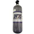 12Lb Composite Bottle Lightning 500 Valve 6AN Nipple 6.79 Dia. x 23.25 Tall Nitrous Express NX 11152-6-1