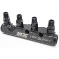 4 Port Kraftstoff Log mit Fittings Nitrous Express NX 15844-1