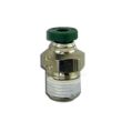Gebohrter 1/8 NPT Pushlock hält eine Nitrous / Kraftstoffdüse Nitrous Express NX16049P-1