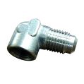 Fitting Adapter 1/8NPT Innengewinde auf AN4 Außengewinde 90 Grad Adapter Nitrous Express NX 16189-1