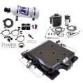 Billet Supercharger Deckel mit integriertem Lachgas und Wasser/Methanol mit 5Lb Flasche für Dodge Hellcat / Demon Nitrous Express NX 20972BMF-05-1