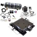 Billet Supercharger Deckel mit integriertem Nitrous und Wasser/Methanol mit 12Lb Flasche für Nitrous Express NX 20972BMF-12-1