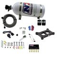 Holley 2 BBL Conventional Plate System Benzin Stage 6 50-300Hp mit 10Lb Flasche Nitrous Express NX 30020-1