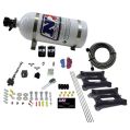 Dual 4150 Conventional Plate System Alcohol Stage 6 50-300Hp mit 10Lb Flasche Nitrous Express NX 30245-10-1