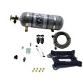 4150 Hitman Nitrous Plate System 100-150-200Hp mit 12Lb Carbonflasche Nitrous Express NX 40040-12-1