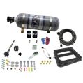 4500 Hitman Dominator Nitrous Plate System 100-150-200Hp mit 12Lb Carbonflasche Nitrous Express NX 40070-12-1