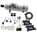 Dual 4150 Conventional Plate System Benzin Pro-Power 100-500Hp mit 15Lb Flasche Nitrous Express NX 50240-15-1