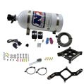 4150 Billet Crossbar Plate System Single Stage 250-750Hp mit 10Lb Flasche Nitrous Express NX 63840-10-1