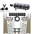 Four Stage 8-Cyl Dry Direct Port Nitrous System 12LB Nitrous Express NX 93306-12-1