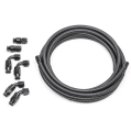 8AN Universal-PTFE-Schlauchsatz Schwarz Carbon Radium Engineering-1