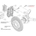 Wilwood 140-12996 Forged DPHA Front Brake Kit 10.32 Drilled Black for Honda Acura-3