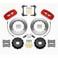 Wilwood 140-13886-R AERO6 Big Brake Vorderrad-Bremskit 14.00 Rot für Ford-2
