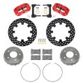 Wilwood 140-17735-DR NDPR hinteres UTV Bremskit gebohrt Rot für Polaris RZR-2