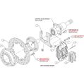 Wilwood 140-5771-BD Forged Dynalite Rear Drag Brake Kit Drilled 2.91-3