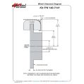 Wilwood 140-7141-D Forged Dynalite Hinterachs-Bremskit 12.19 gebohrt schwarz-4
