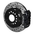 Wilwood 140-7141-D Forged Dynalite Hinterachs-Bremskit 12.19 gebohrt schwarz-1