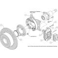 Wilwood 140-7141-R Forged Dynalite Hinterachs-Bremskit 12.19 Rot-3