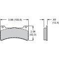 Bremsbeläge Wilwood 150-11363K BP-10 4812 Street Performance Racing Pads .49-2