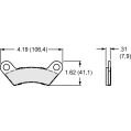 Bremsbeläge Wilwood 150-15799K CM Composite Metallic 10008 Power Sports Industrial Pads .185-2