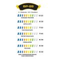Brake Pads Wilwood 150-28-7912K BP-28 7912 High-Temperature Racing Pads .49-3