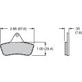 Bremsbeläge Wilwood 150-4091K CM Composite Metallic 4108 Power Sports Industrial Pads .30-1