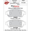 Brake Pads Wilwood 150-D0562K PM ProMatrix D562 Street Performance Racing Pads .69-2