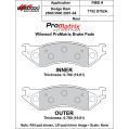 Bremsbeläge Wilwood 150-D0702AK PM ProMatrix D702A Street Performance Racing Pads .78-2