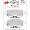 Bremsbeläge Wilwood 150-D0792K PM ProMatrix D792 Street Performance Racing Pads .64-2